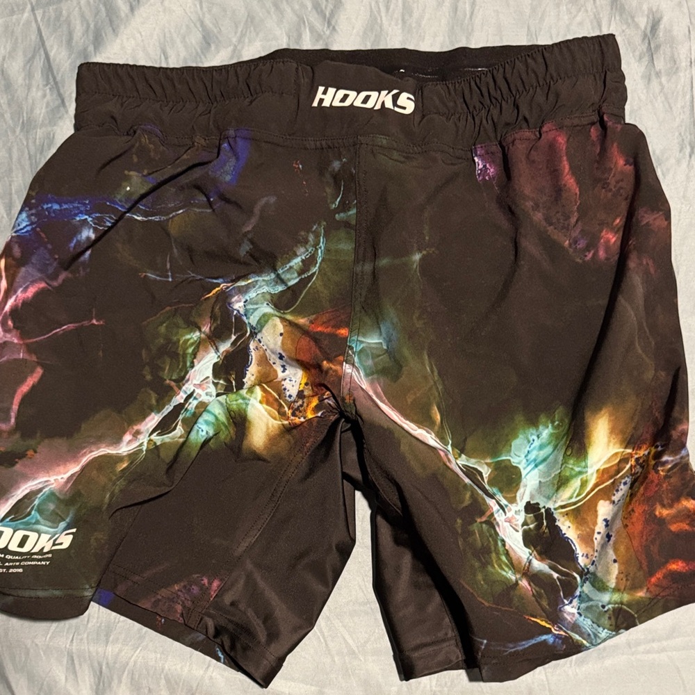 Hooks Colorful Graphic Shorts